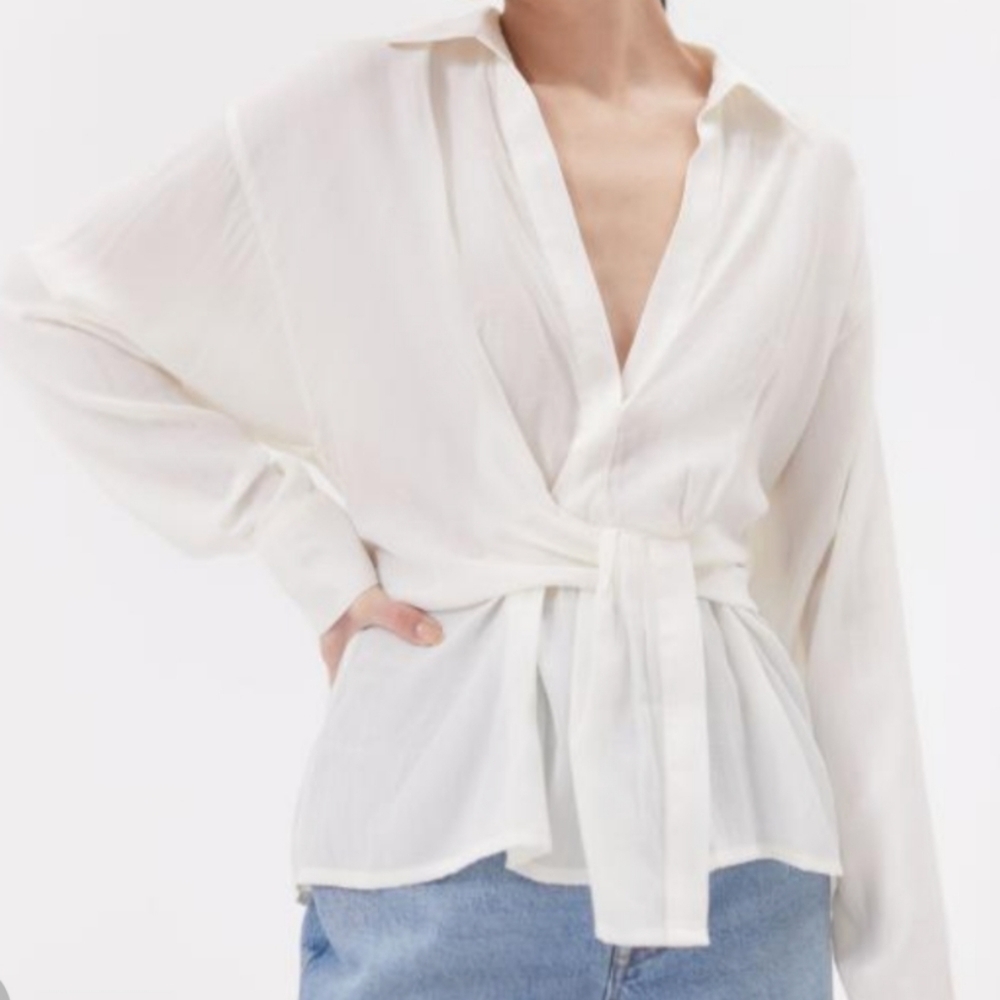 Urban Outfitters Grayson Twist Front Top